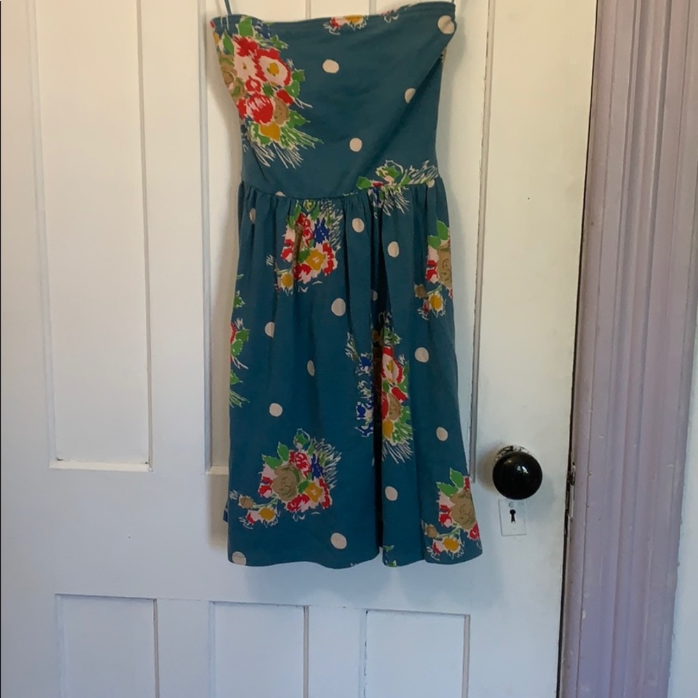 Tube top dress